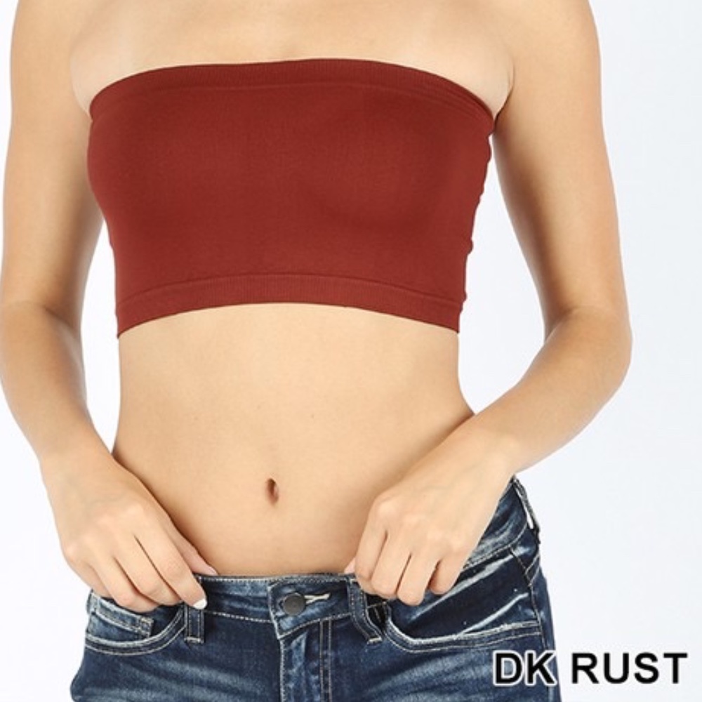 Bandeau 7 Inch Dark Rust  Seamless NEW 🆕